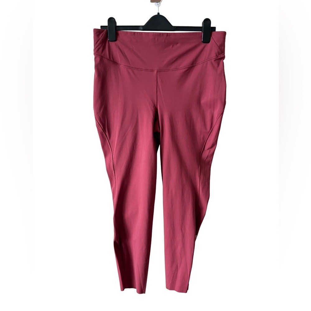 Lululemon Base Pace High Rise Leggings Rose Pink Size 14 Yoga Running Workout - Picture 2 of 4
